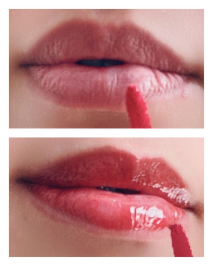 ジェルフィットティント/AMUSE/リップティントを使ったクチコミ(3枚目)