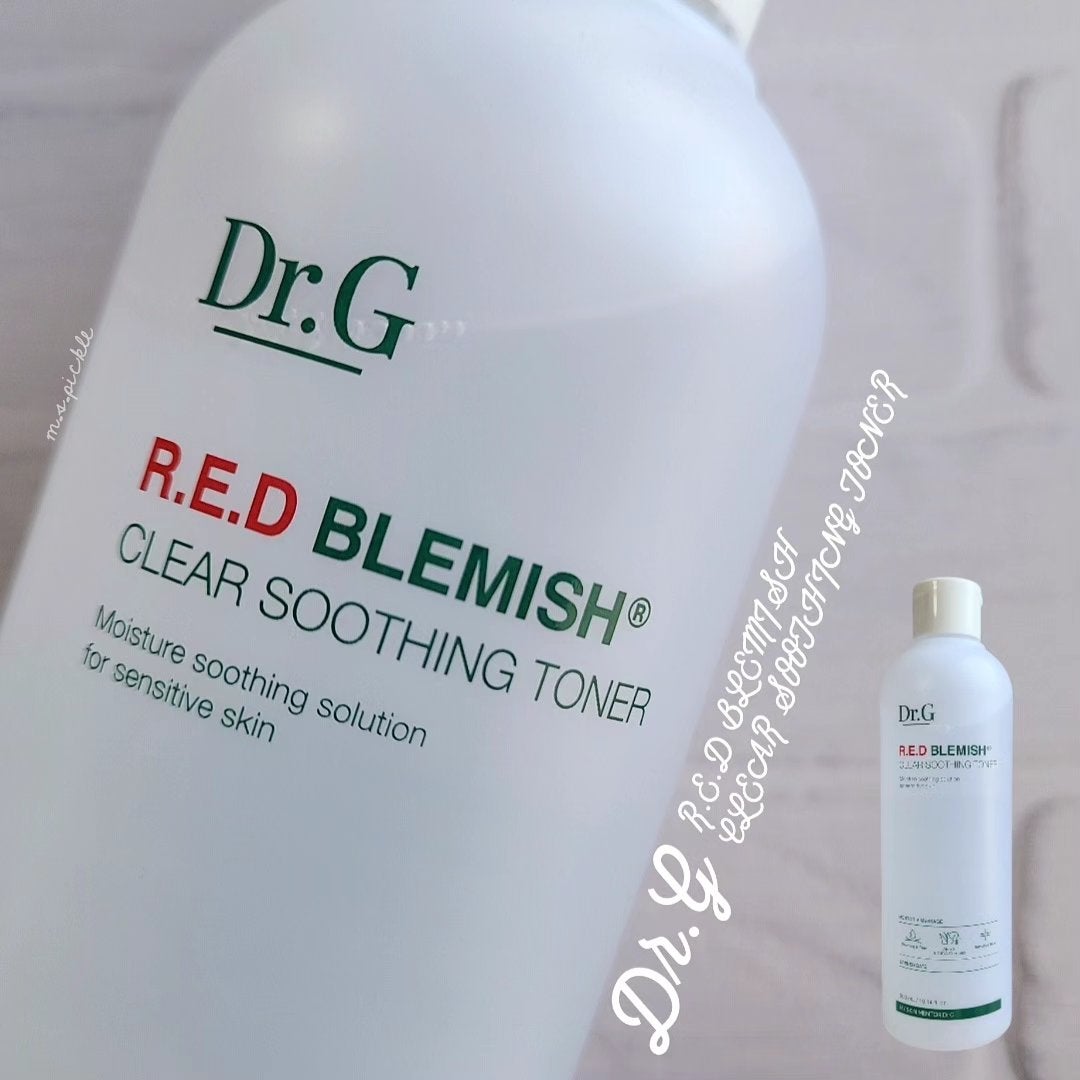 レッドブレミッシュ クリアスージングトナー/Dr.G/化粧水を使ったクチコミ(1枚目)