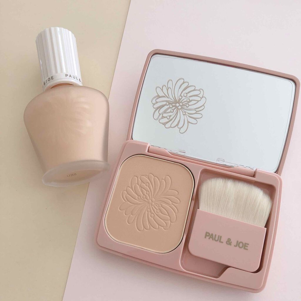 ヴェール ファンデーション/PAUL & JOE BEAUTE/パウダーファンデーションを使ったクチコミ（2枚目）