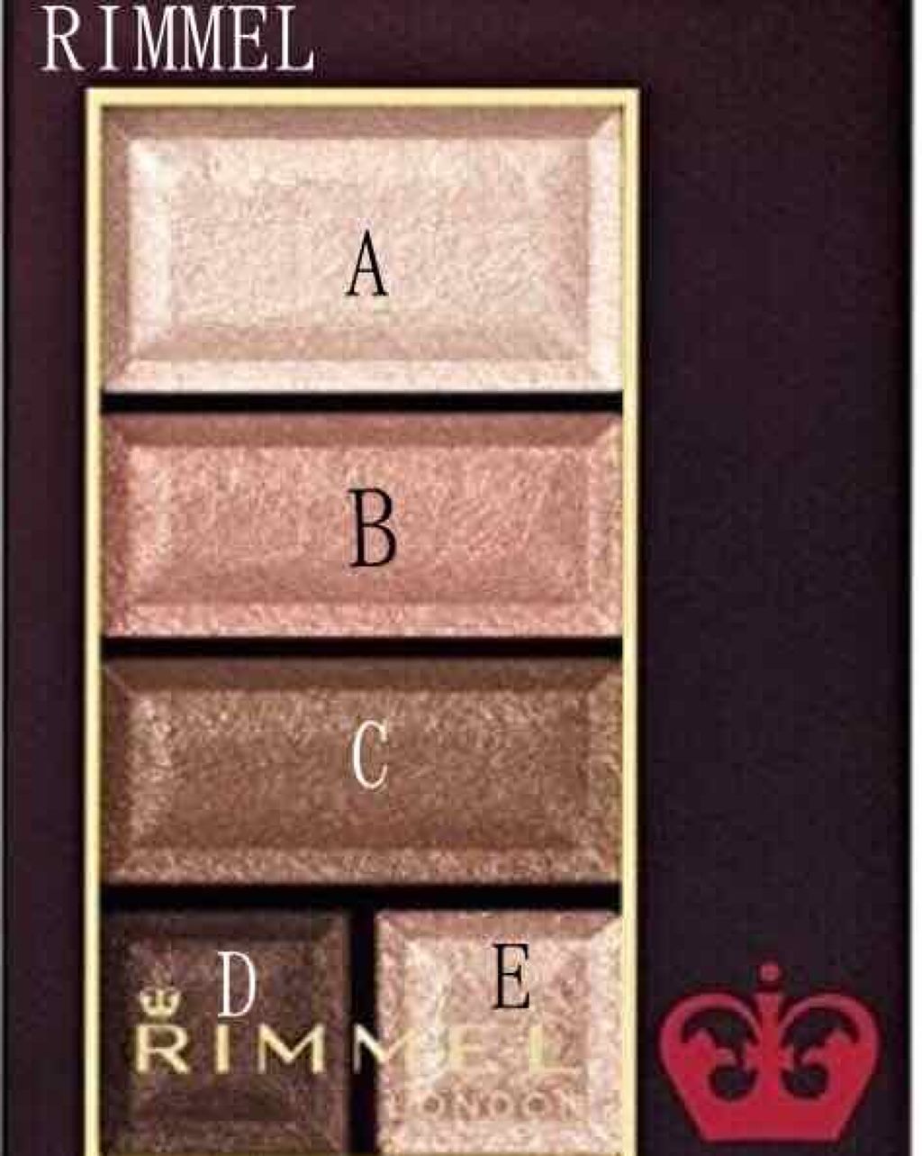 ショコラスウィート アイズ/リンメル ロンドン/アイシャドウパレットを使ったクチコミ（2枚目）