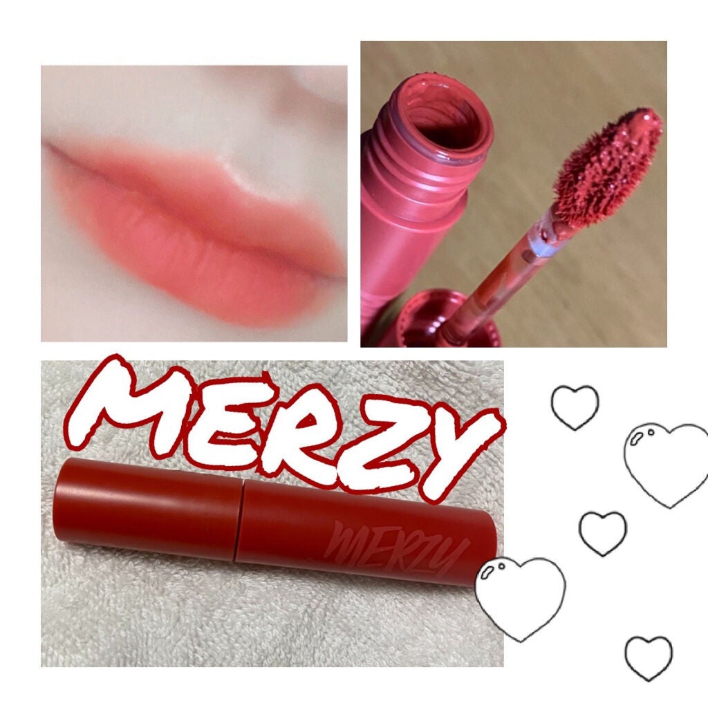 バイト ザ ビート メロウ ティント/MERZY/リップティントを使ったクチコミ(1枚目)