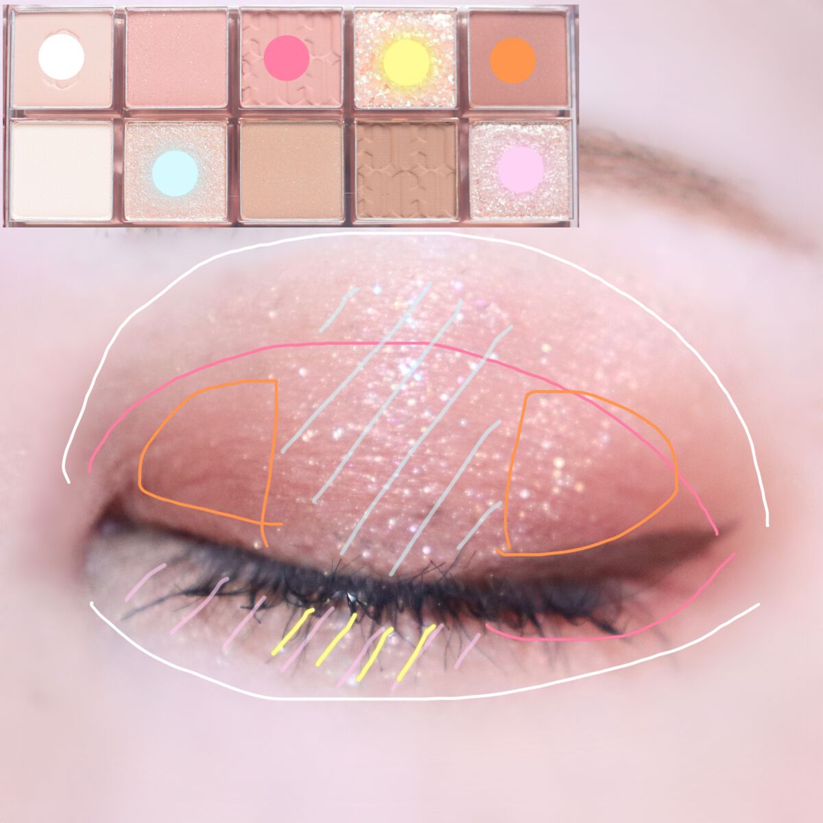 プロ アイ パレット/CLIO/アイシャドウパレットを使ったクチコミ(7枚目)