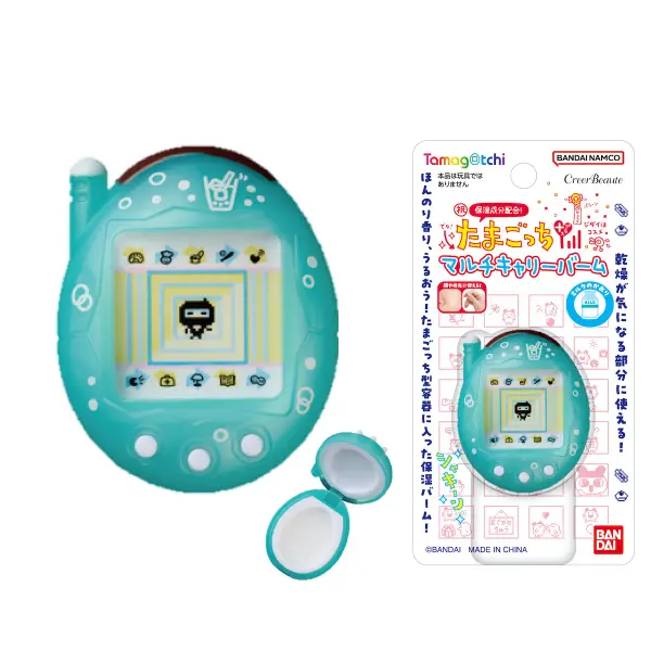 話題のたまごっちコスメからミニチュア容器に入った優しい香りの保湿バームが登場!の画像