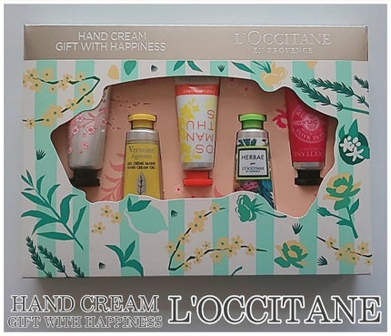 ハンドクリーム GIFT WITH HAPPINESS/L'OCCITANE/その他キットセットを使ったクチコミ(1枚目)
