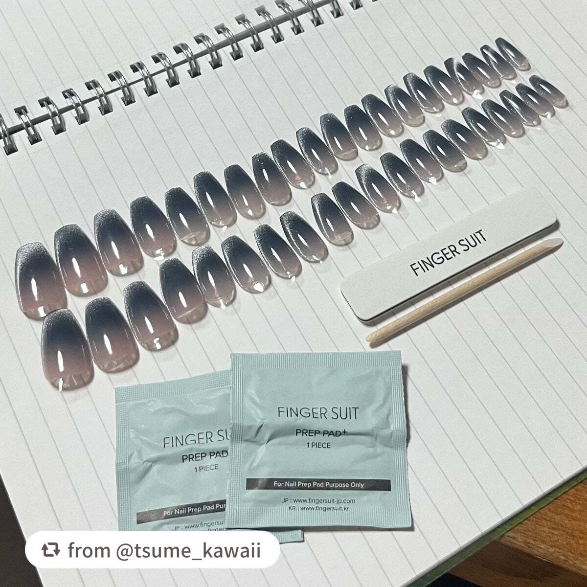 ãã€ã«ããã(ã·ãŒã«ã¿ã€ã)/FINGER SUIT/ãã€ã«ãããã»ããŒãã䜿ã£ãã¯ãã³ãïŒ3æç®ïŒ