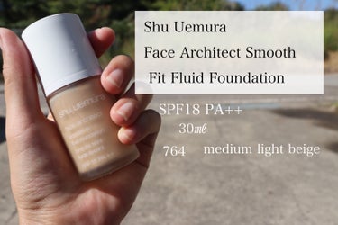 Face Architect Smooth  Fit Fluid Foundation/shu uemura/リキッドファンデーションを使ったクチコミ（1枚目）