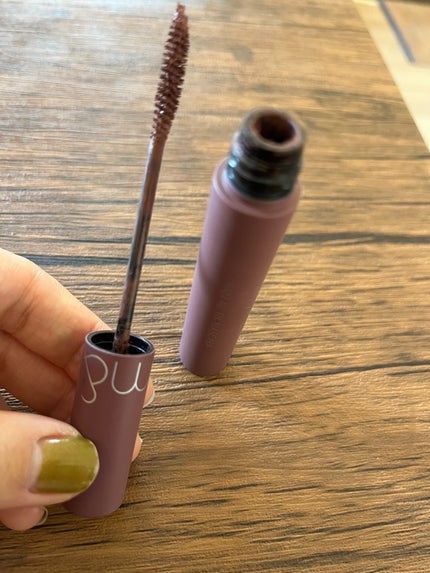 ハンオールフィックスマスカラ L04 ロングプラム(LONG PLUM)(日本限定)/rom&nd/マスカラを使ったクチコミ(3枚目)