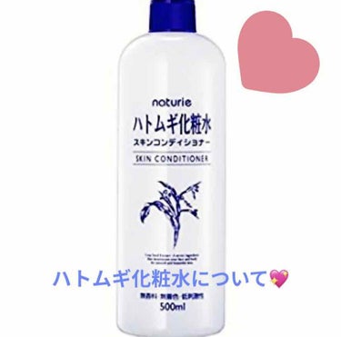 ハトムギ化粧水(ナチュリエ スキンコンディショナー R )/ナチュリエ/化粧水を使ったクチコミ（1枚目）