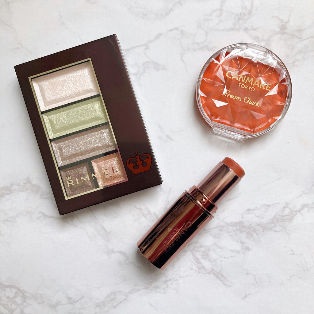 クリームチーク/キャンメイク/ジェル・クリームチークを使ったクチコミ（1枚目）