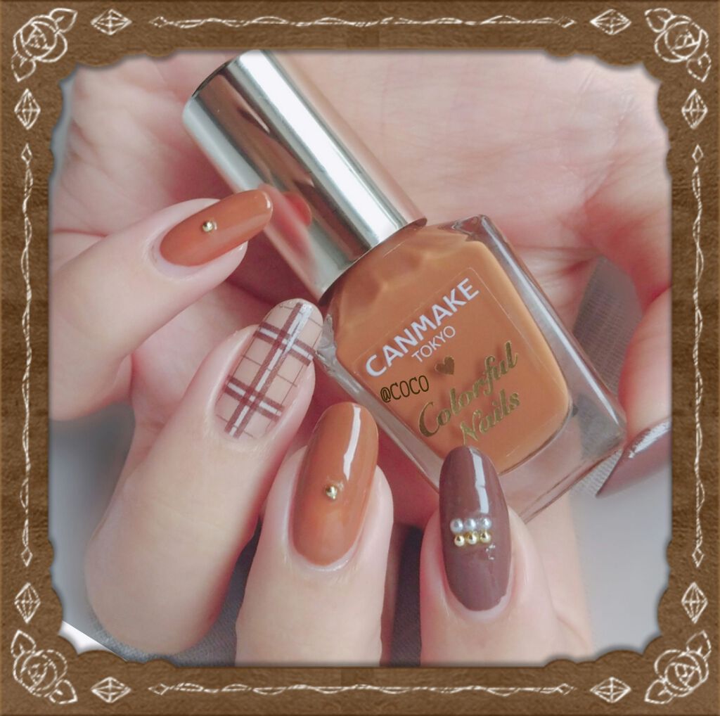 カラフルネイルズ/キャンメイク/マニキュアを使ったクチコミ(3枚目)