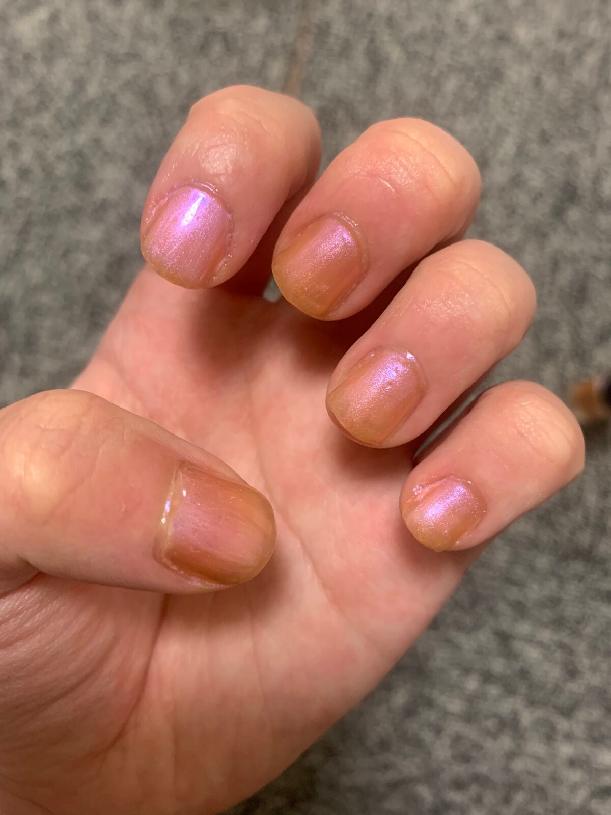 ネイルホリック Sheer pearl color/ネイルホリック/マニキュアを使ったクチコミ(4枚目)