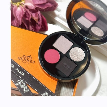 オンブル ドゥ エルメス パレット クワテュール/エルメス/アイシャドウパレットを使ったクチコミ(2枚目)