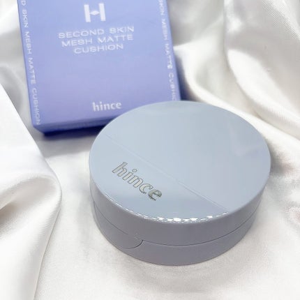 セカンドスキンメッシュマットクッション/hince/クッションファンデーションを使ったクチコミ(3枚目)