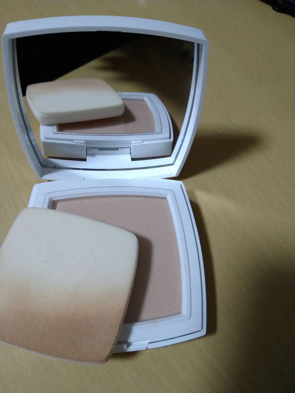 ル ブラン コンパクト ラディアンス/CHANEL/パウダーファンデーションを使ったクチコミ(3枚目)