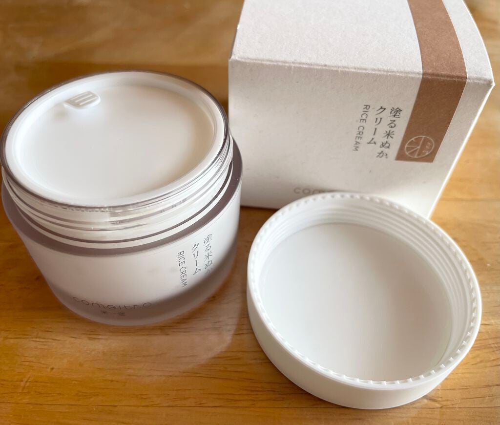 塗る米ぬかクリーム/米一途/フェイスクリームを使ったクチコミ(7枚目)