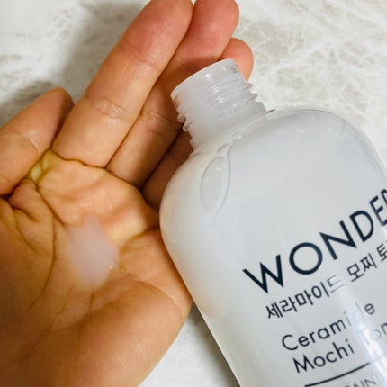 Wonder Ceramide Mochi Toner(トニーモリーワンダーCモチトナー)/TONYMOLY/化粧水を使ったクチコミ(3枚目)