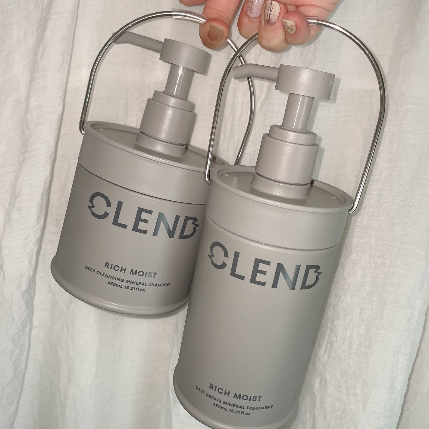 リッチモイスト ディープクレンジング ミネラル シャンプー/ディープリペア ミネラル トリートメント/CLEND/市販シャンプーを使ったクチコミ(5枚目)