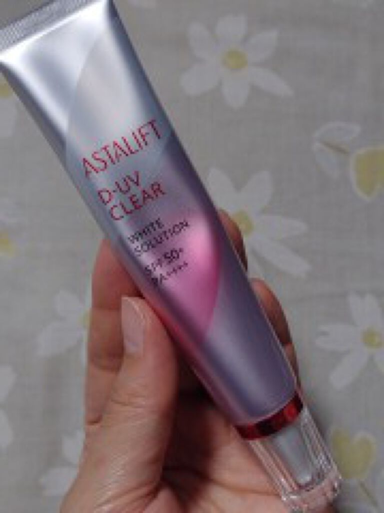 D-UVクリア ホワイトソリューション/アスタリフト/日焼け止めクリームを使ったクチコミ(1枚目)