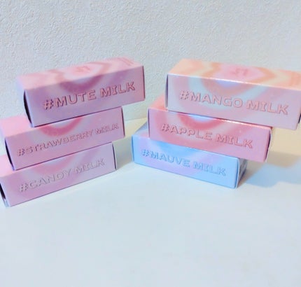 ミルクハートティントリップアンドチーク/Merrymonde/リップティントを使ったクチコミ(8枚目)