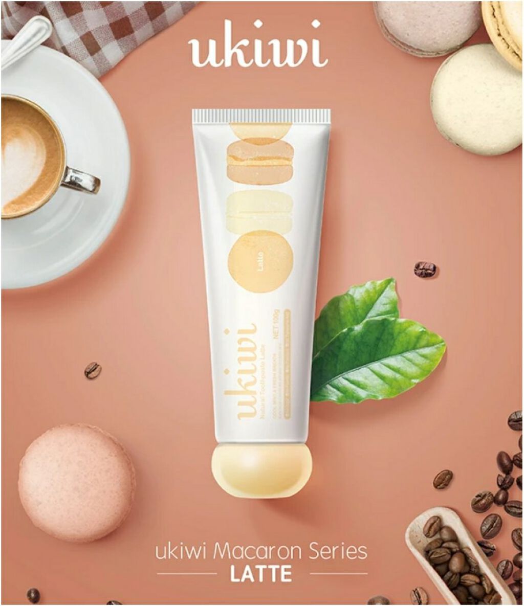 ナチュラルマカロントゥースペースト/ukiwi/歯磨き粉を使ったクチコミ(2枚目)