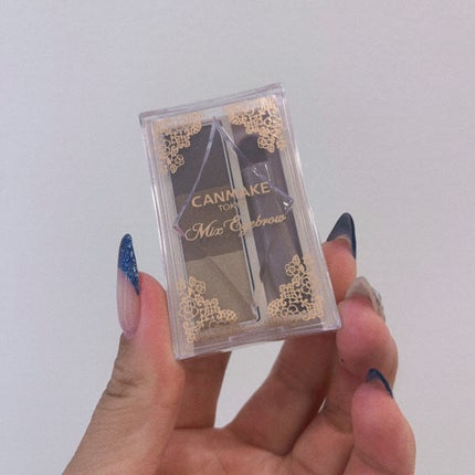 ミックスアイブロウ 02 ナチュラルブラウン/キャンメイク/パウダーアイブロウを使ったクチコミ(3枚目)