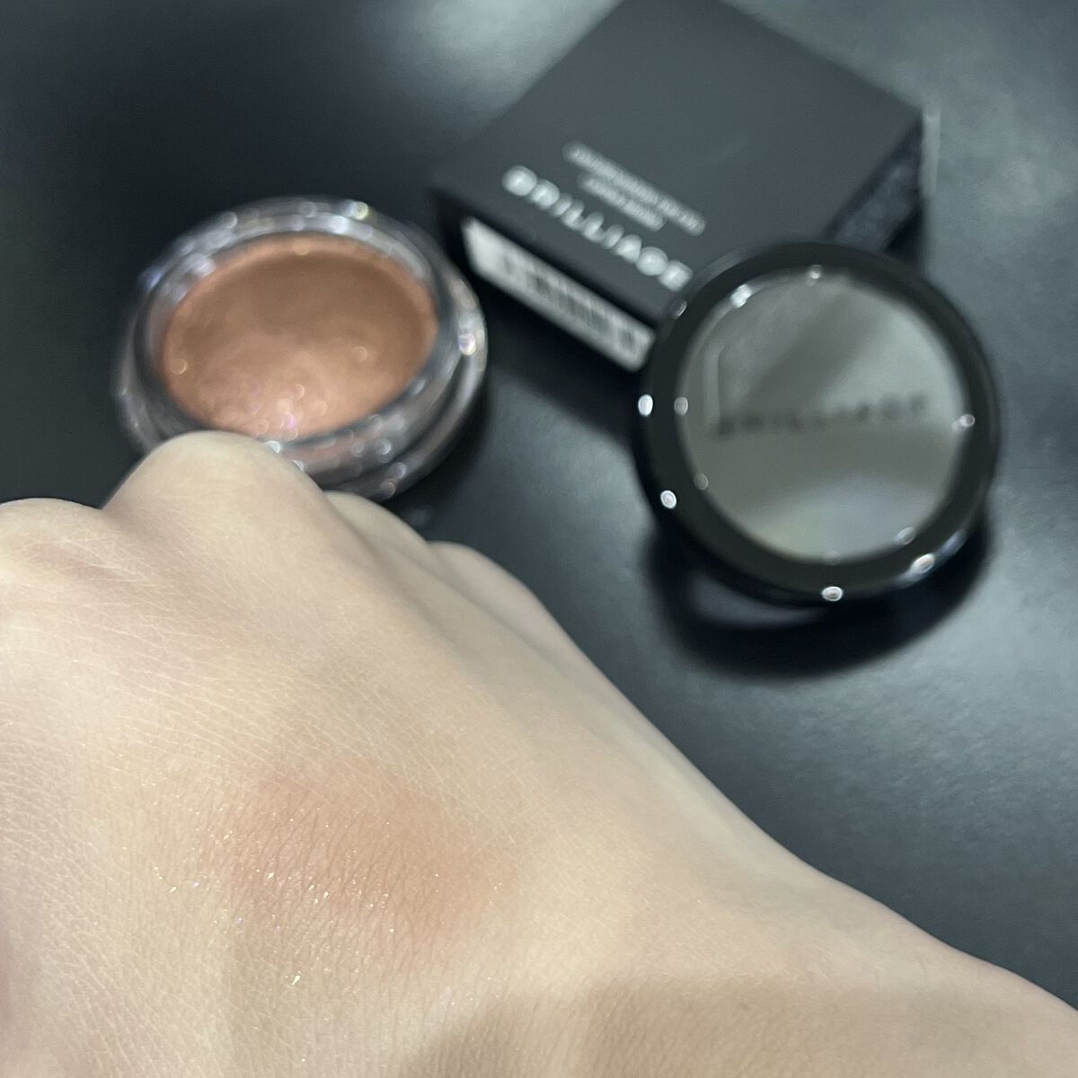 クチュールシャドーフォーアイズ コッパーブラウン/ブリリアージュ/ジェル・クリームアイシャドウを使ったクチコミ（3枚目）