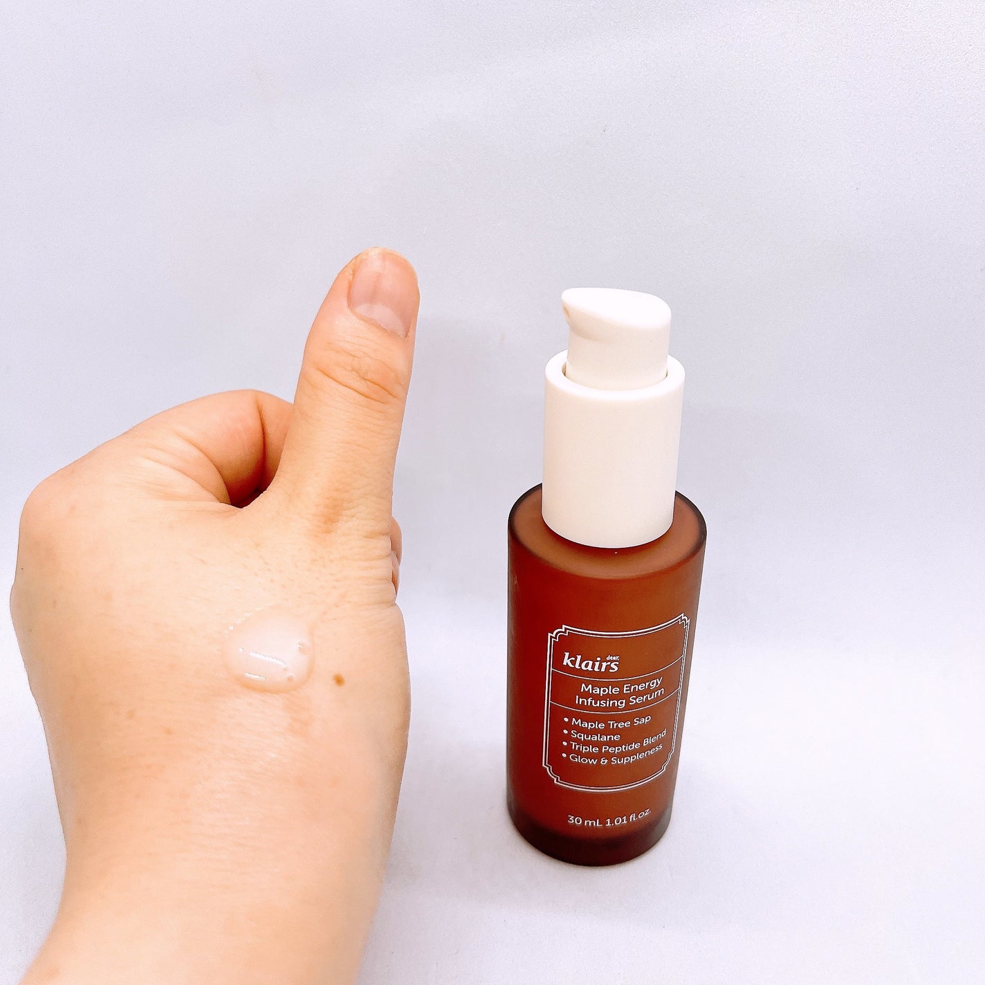 メープルエナジーインフュージングセラム/Klairs/美容液を使ったクチコミ(2枚目)