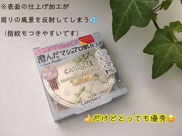 マシュマロフィニッシュパウダー　～Abloom～/キャンメイク/プレストパウダーを使ったクチコミ（3枚目）