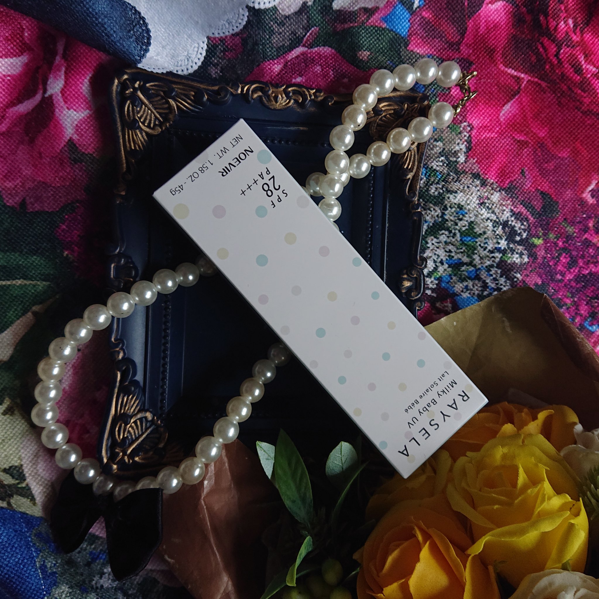 レイセラ ミルキーベビー UV/ノエビア/日焼け止めミルクを使ったクチコミ（3枚目）