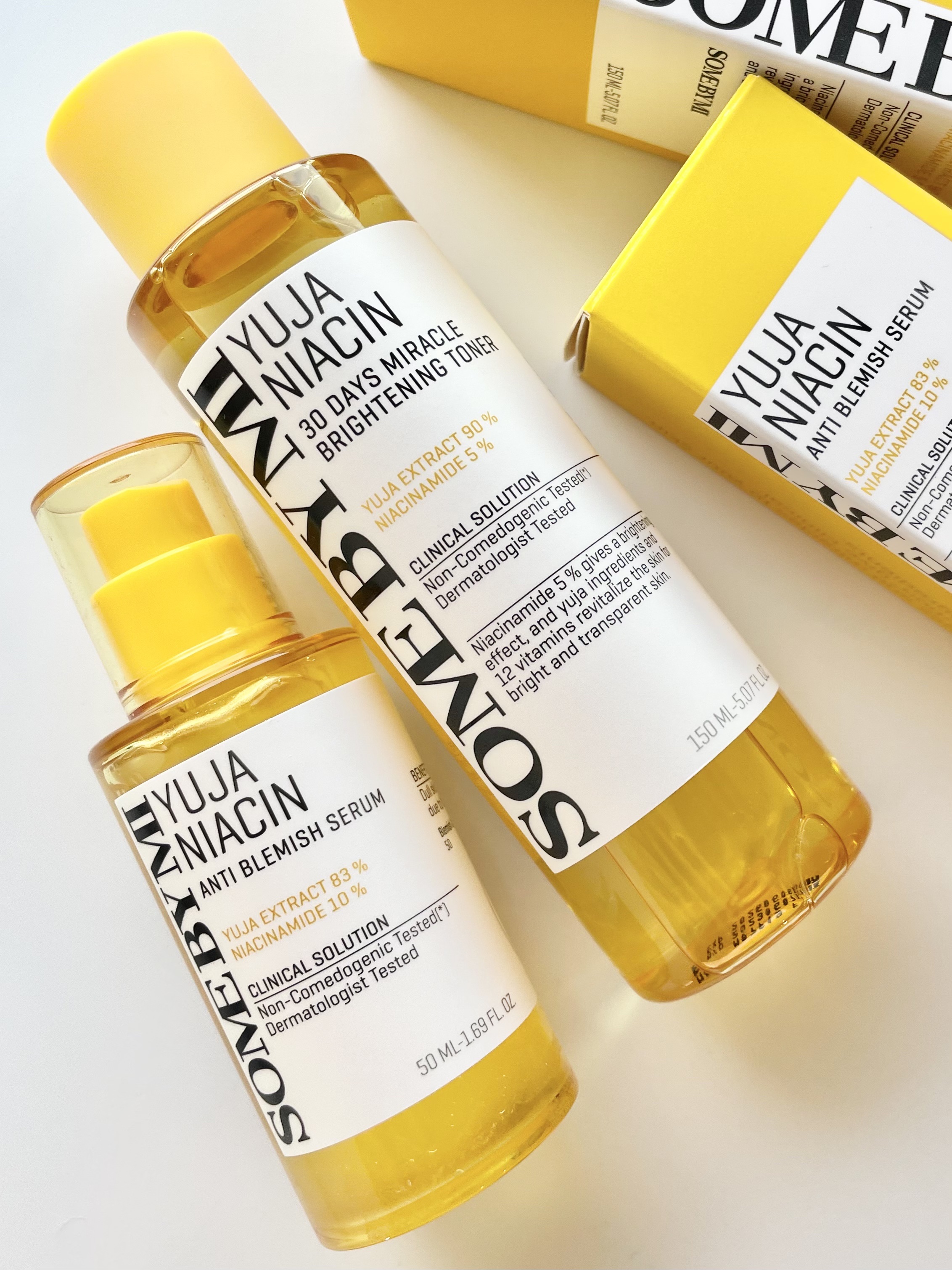 ユズナイアシン30 デイズ ミラクルブライトニング トナー/SOME BY MI/化粧水を使ったクチコミ（1枚目）