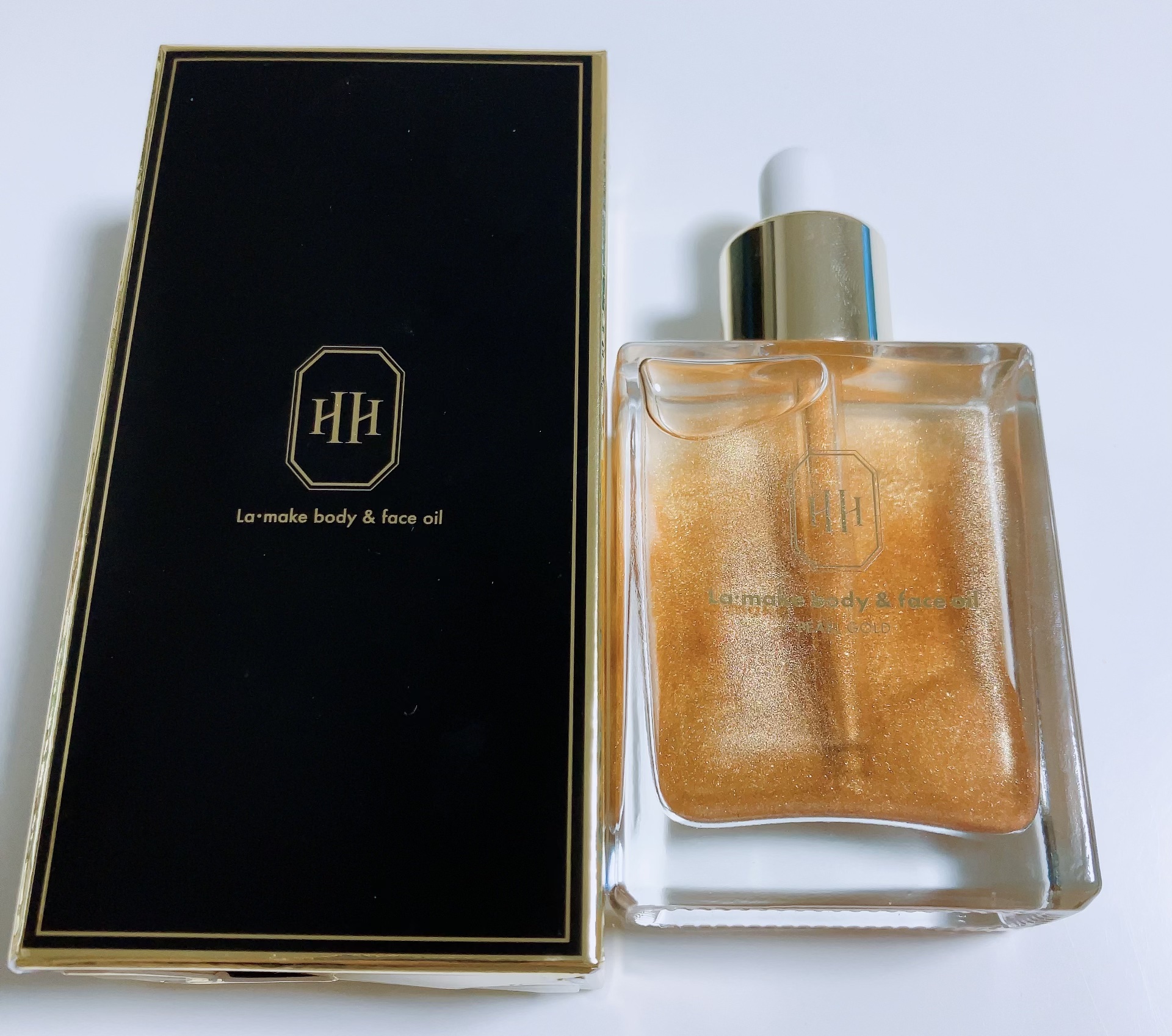 ラ・メイク ボディ&フェイスオイル/H×H/ボディオイルを使ったクチコミ（2枚目）