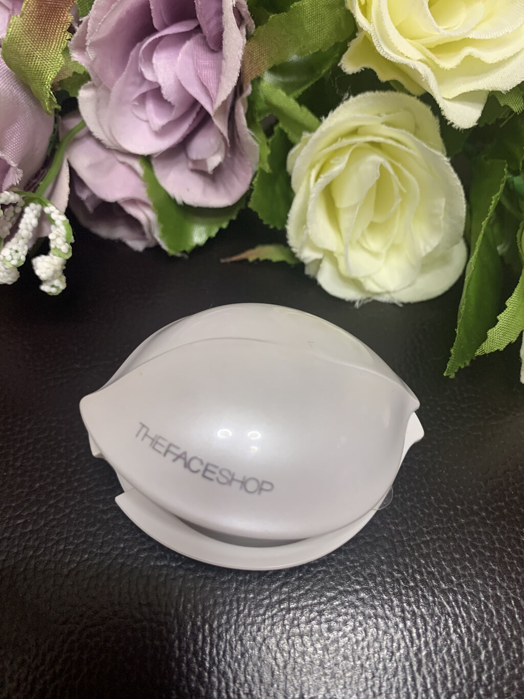 ベークドトリプルカラーアイシャドウ/THE FACE SHOP/アイシャドウパレットを使ったクチコミ（3枚目）