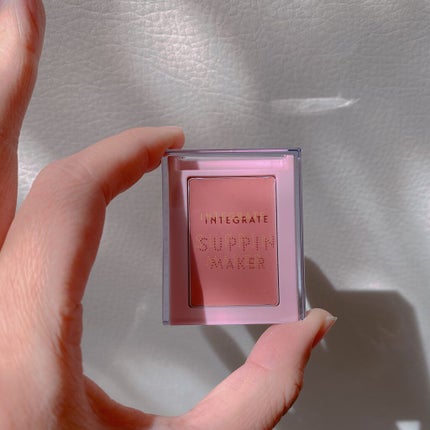 すっぴんメイカー チーク&リップ/インテグレート/ジェル・クリームチークを使ったクチコミ(4枚目)