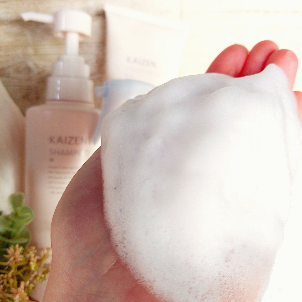KAIZEN シャンプー／トリートメント/髪質改善研究所/市販シャンプーを使ったクチコミ（2枚目）
