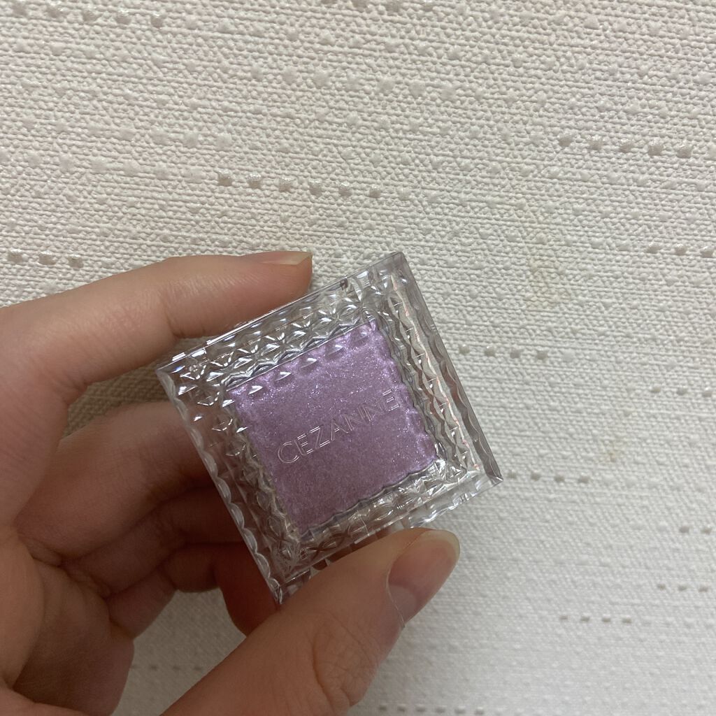 シングルカラーアイシャドウ/CEZANNE/単色アイシャドウを使ったクチコミ（1枚目）
