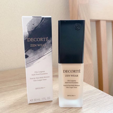 ゼン ウェア フルイド/DECORTÉ/リキッドファンデーションを使ったクチコミ(1枚目)