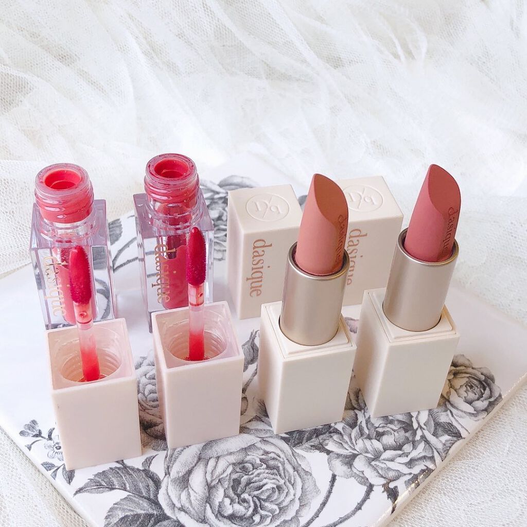 ウォーターグロスティント/dasique/リップティントを使ったクチコミ(3枚目)