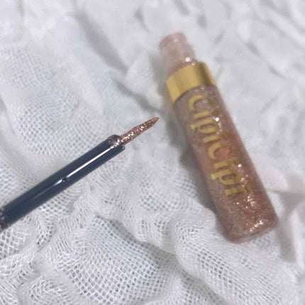 グリッターイルミネーションライナー/CipiCipi/リキッドアイライナーを使ったクチコミ(4枚目)