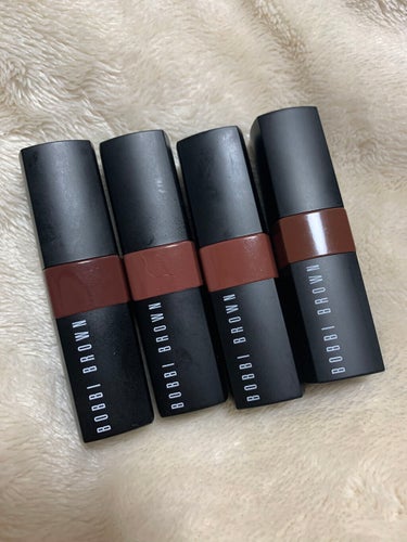 ✼••┈┈••✼••┈┈••✼••おすすめBobbybrownリップ┈┈••✼••┈┈••✼
【使った商品】BOBBI BROWN クラッシュド リップ カラー 03ブラックベリー 35ココア 36リッ