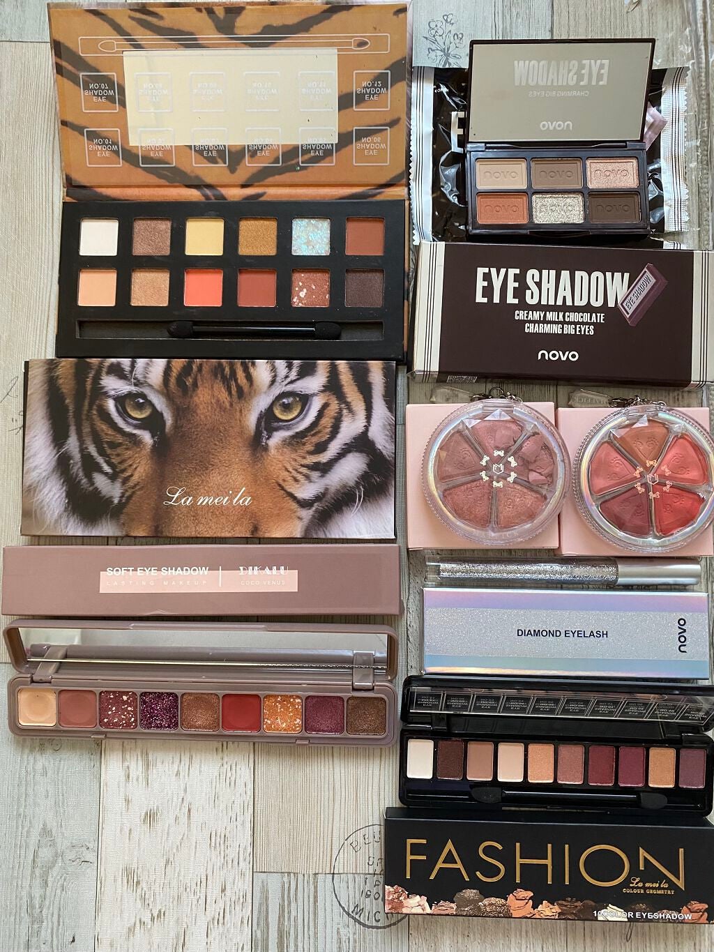 novo アイシャドウパレット/NOVO/アイシャドウパレットを使ったクチコミ(2枚目)