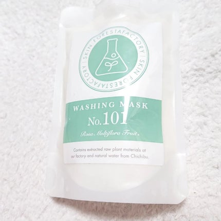 WASHING MASK No.101/SKIN FORESTA FACTORY/洗顔フォームを使ったクチコミ(1枚目)