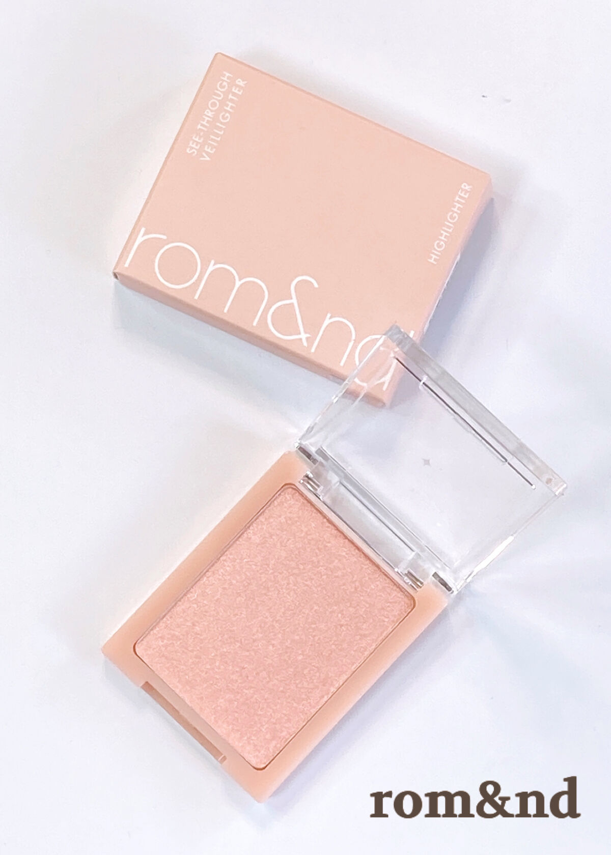 ヴェールライター/rom&nd/パウダーハイライトを使ったクチコミ（1枚目）