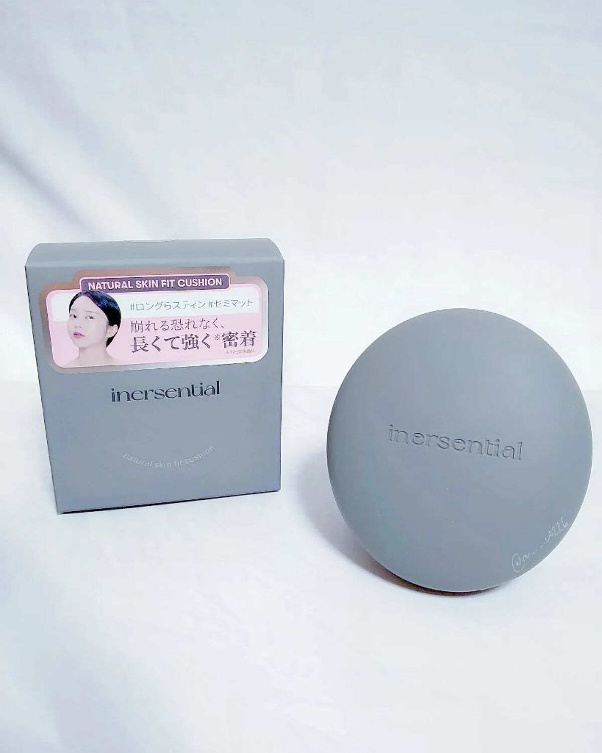 ナチュラルスキンフィットクッション/inersential/クッションファンデーションを使ったクチコミ（1枚目）