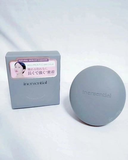 ナチュラルスキンフィットクッション/inersential/クッションファンデーションを使ったクチコミ(1枚目)