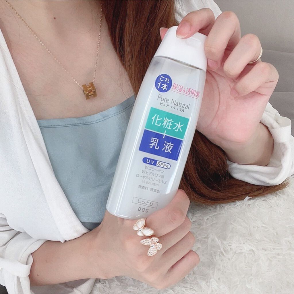 ピュア ナチュラル エッセンスローション ＵＶ/pdc/オールインワン化粧品を使ったクチコミ（1枚目）