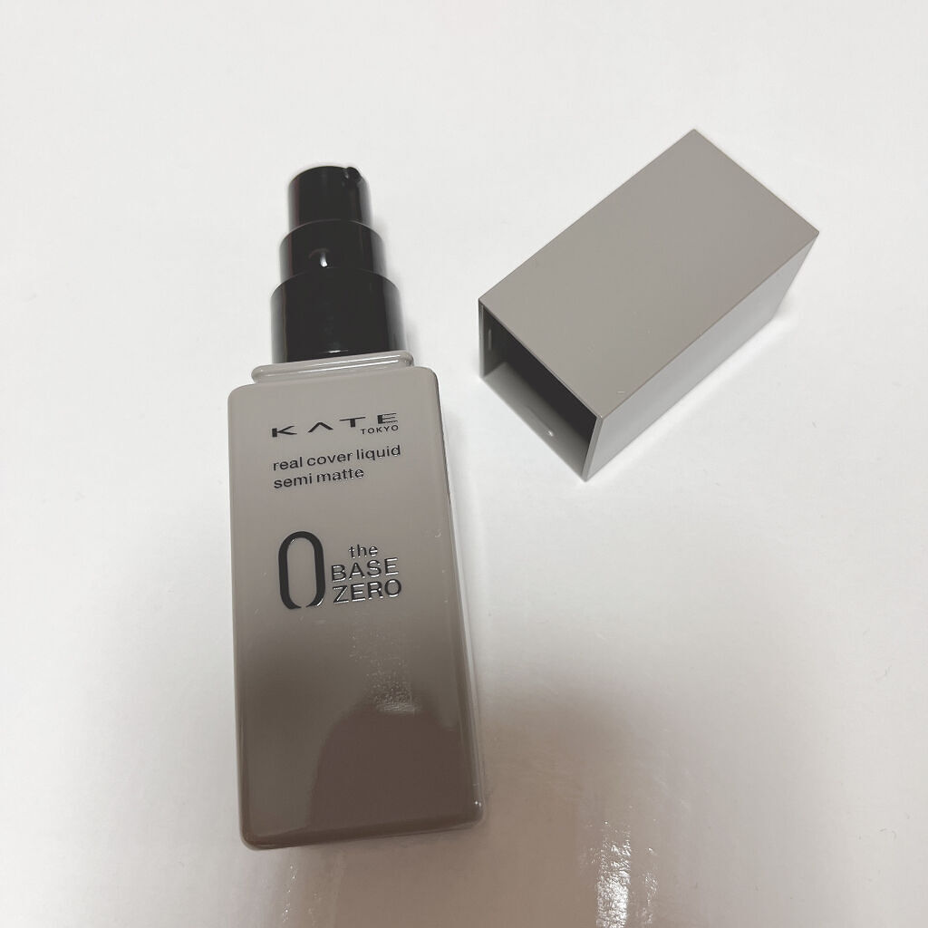 リアルカバーリキッド（セミマット）/KATE/リキッドファンデーションを使ったクチコミ（3枚目）
