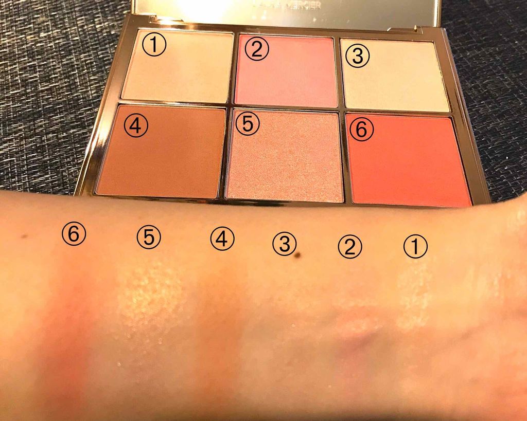 チーク キャンバス デリケート チーク パレット/ローラ メルシエ/パウダーチークを使ったクチコミ(1枚目)