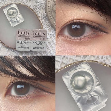 ルイ バイ カラーマジョリティー /louis by COLOR MAJORITY/カラーコンタクトレンズを使ったクチコミ(2枚目)