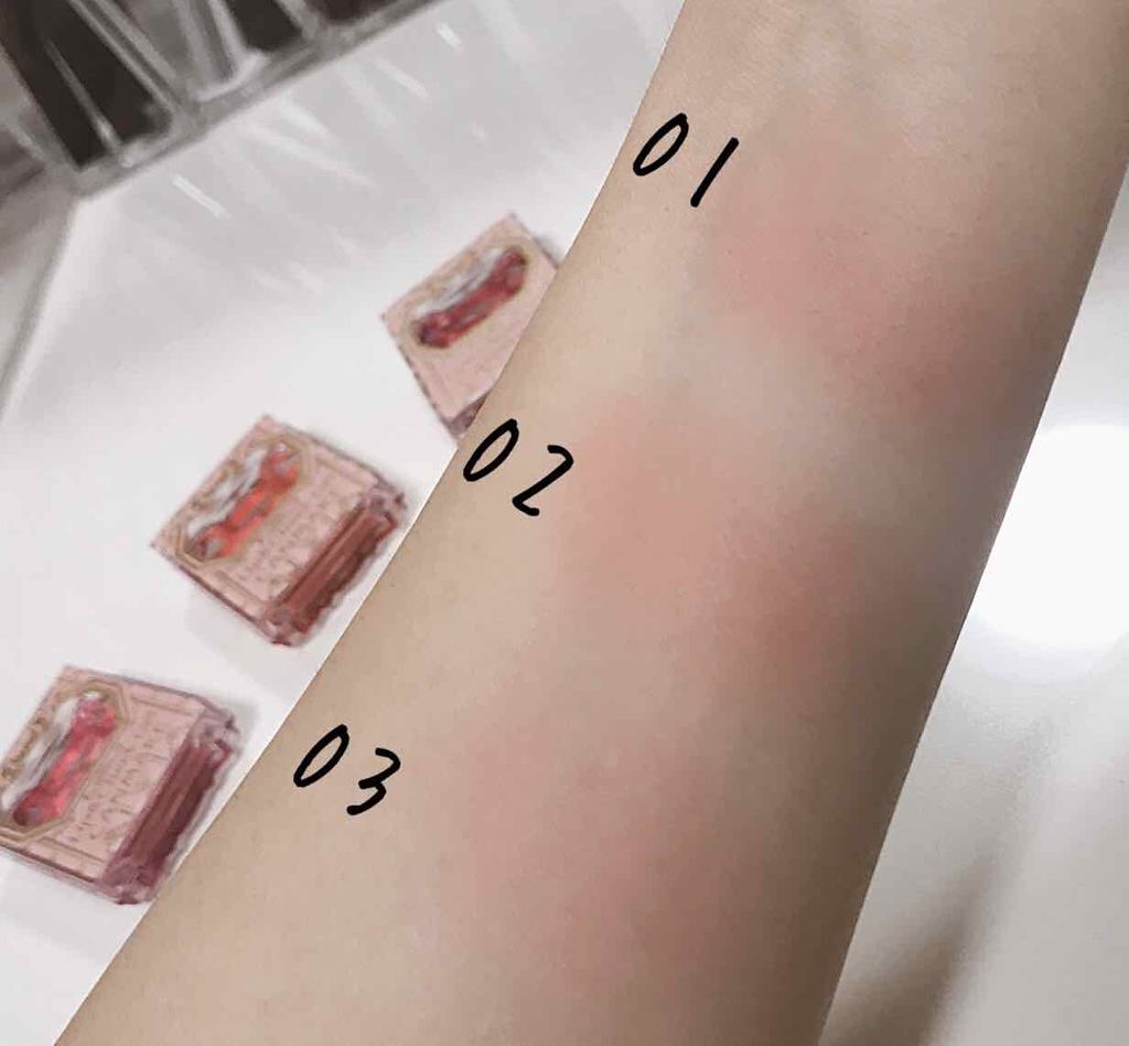 リップ＆チーク ジェル/キャンメイク/ジェル・クリームチークを使ったクチコミ（3枚目）