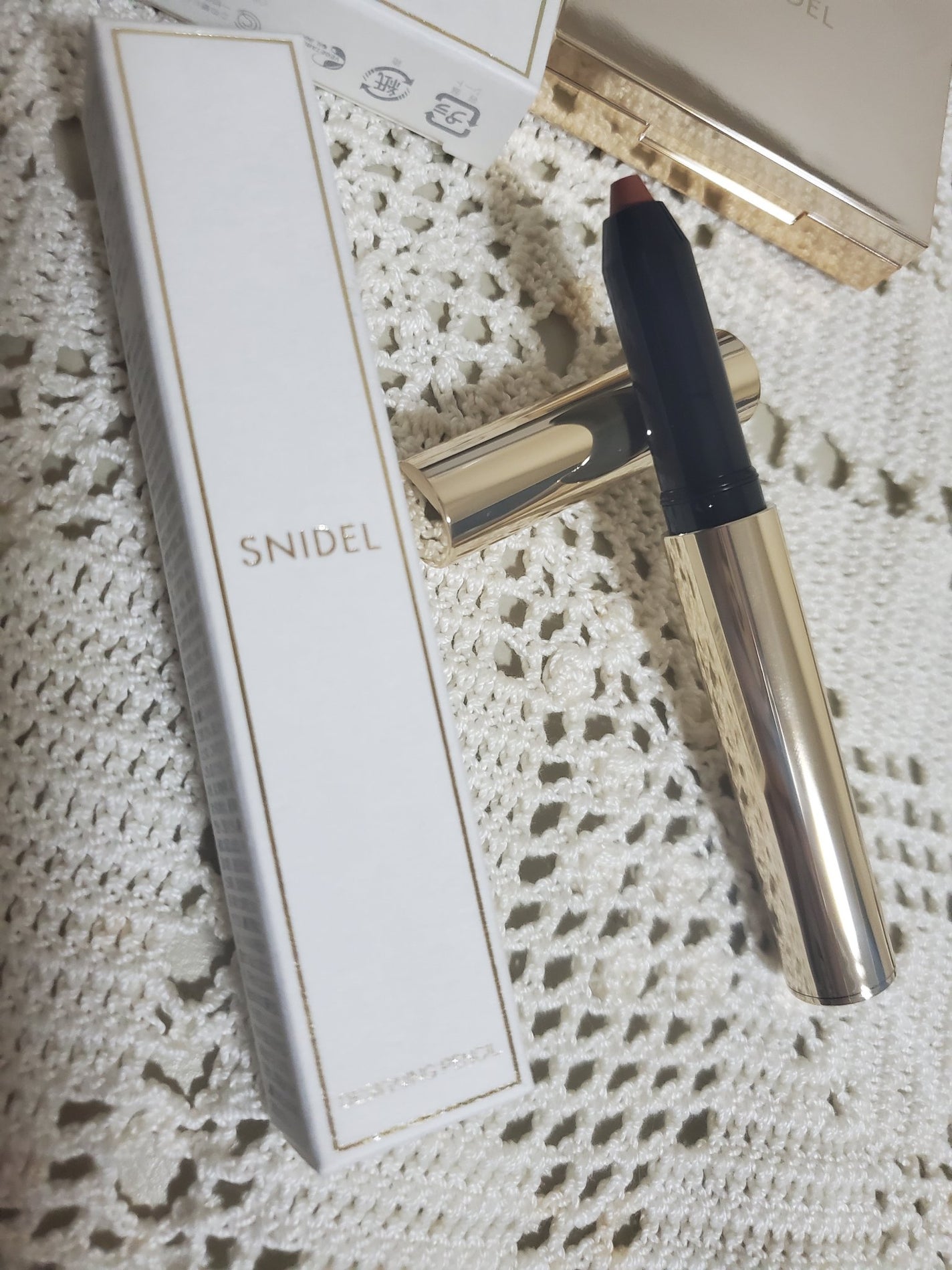 デザイニング ペンシル /SNIDEL BEAUTY/スティックアイシャドウを使ったクチコミ(3枚目)